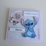 Kartka na urodziny Stitch 4 - Kartka na urodziny Stitch 4