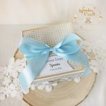 Exploding box na chrzest "BlueFlowes 2"GOTOWY - 