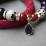 Strap - red and navy blue duo /02.09.15 - 