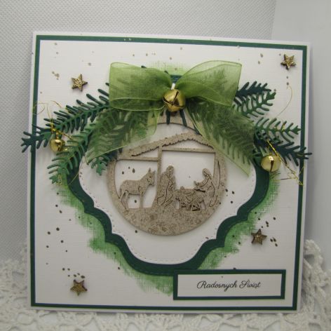 Kartka na Boże Narodzenie w pudełku 09