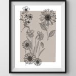 Plakat Sunflower 30x40cm - 2