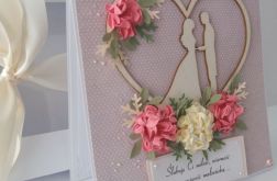 Komplet ślubny z fragmentem przysięgi