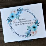 Podziękowanie komunijne pudełko na Merci Bł. - Pudełko na merci z podziękowaniem komunijnym, podziękowanie komunijne dla dziadków, matki chrzestnej, ojca chrzestnego komunia