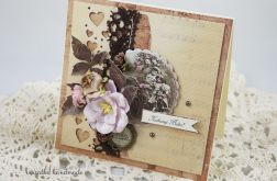 Dla Babci kartka retro #2