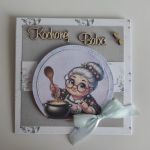 Kartka ręcznie robiona z okazji Dnia Babci 1 - 