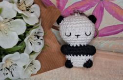 Panda breloczek amigurumi