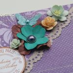 Kopertówka z okazji ślubu-'wrzosowy poranek'' - 