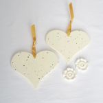 Serca róże - Serca decoupage