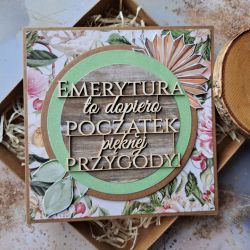 Kartka z okazji przejścia na emeryturę (pudełko) 10