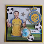 Personalizowana krtka urodzinowa piłka nożna Ronaldo - Personalizowana krtka urodzinowa piłka nożna Ronaldo