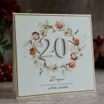 Kartka na 20 urodziny z personalizacją, BH 65 - Kartka na 20 urodziny z personalizacją