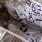 Sztruksowa torba podróżna patchwork - 