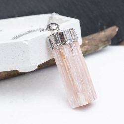 Naszyjnik "Pure Light" - Klarowność i Ochrona Selenit