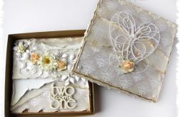 Kartka na ślub w pudełku