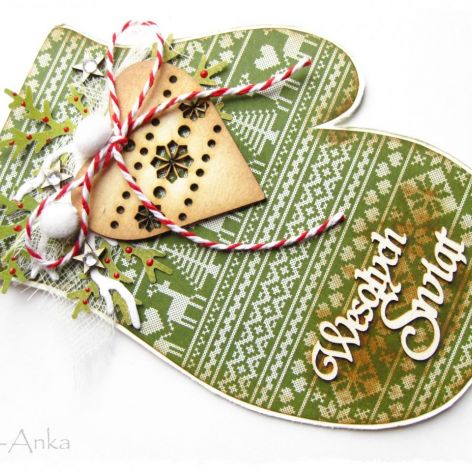 Kartko - rękawiczka świąteczna