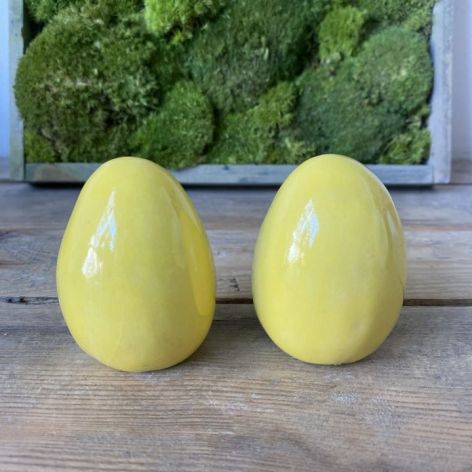 Jajko ceramiczne żółte