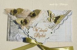 Kopertówka z okazji ślubu 'w oliwkowym ogrodzie''