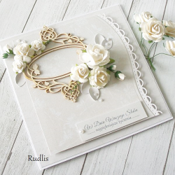 Ślubna delikatność w ecru#1