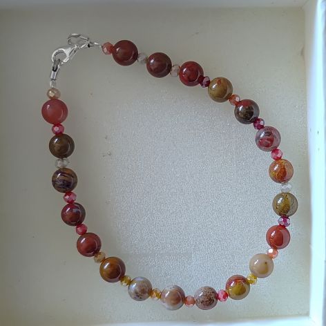 Bransoletka Agat jesień 1