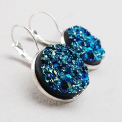 ♥ DRUZY kolczyki ♥