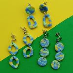 "Nelly II" - kolczyki z gliny polimerowej. - cała seria