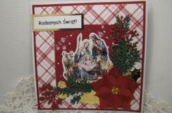 Kartka na Boże Narodzenie religijna 20