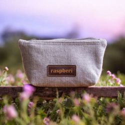 Jasnoszara kosmetyczka MINI