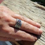 Na wrzosowisku - srebro z cyrkonią