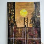 Obraz akrylowy na płótnie,  80x60x2 cm., San francisco  - 