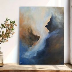 Samotnik-obraz akrylowy formatu 60/50 cm 