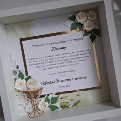 PAMIĄTKA PIERWSZA KOMUNIA ŚW. DZIEWCZYNKA PAMIĄTKA PIERWSZA KOMUNIA ŚW. DZIEWCZYNKA