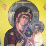 Maryja z dzieciątkiem -obraz religijny III - zblizenie