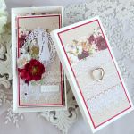 Ślubna kartka w pudełku 1063 - 