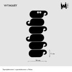 Planer Wskazywacz - naklejka ścienna - Planer Wskazywacz Wymiary