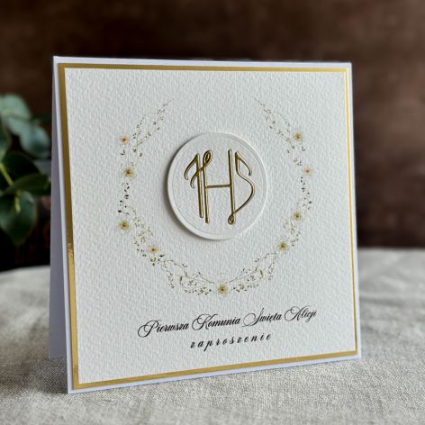 Ręcznie robione zaproszenia komunijne, 51