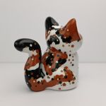  Figurka Kot Calico Trójkolorowy Miniaturka - Bok