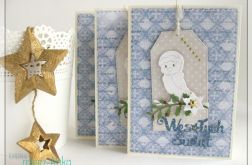 Kartka świąteczna z ptaszkiem 3