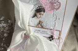 Pamiątka Komunii Świętej dla dziewczynki! Duży format! Premium!