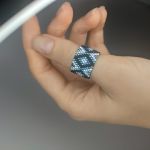 Pierścionek z koralików_1 - 2