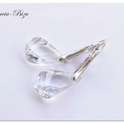 Kolczyki Swarovski Elements Helix Crystal