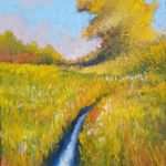 Pejzaż 57-praca formatu 24/18 cm  - 