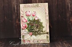 Dla Ciebie, Babciu - bukiet tulipanów