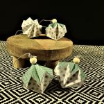 Bombka origami diament śnieżynki i zygzaki 4 sztuki - 4