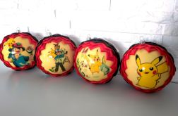 Zestaw bombek choinkowych dla dzieci POKEMON 1
