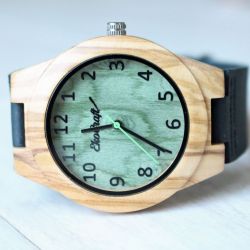Damski drewniany zegarek HUMMINGBIRD