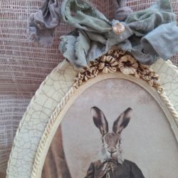 Dekor zawieszka - Decoupage - LEO