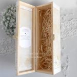 Ślubna skrzynka na wino z życzeniami 27 - 