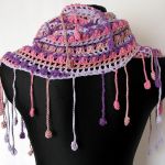 Kolorowo w tonacji  różowo- fioletowej - 