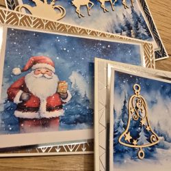 Zestaw 3 kartek na Bożenarodzenie nr 2