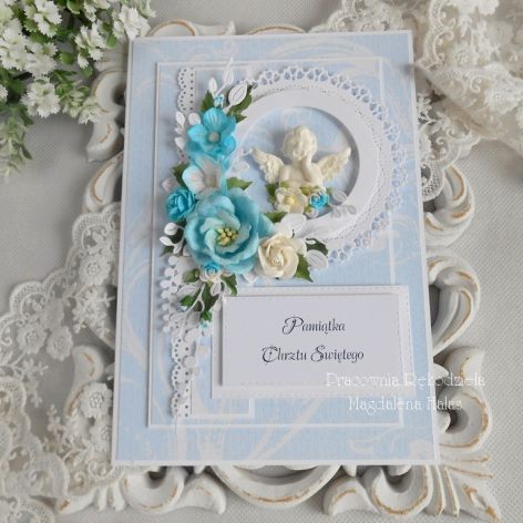 Pamiątka chrztu A5 w pudełku 38